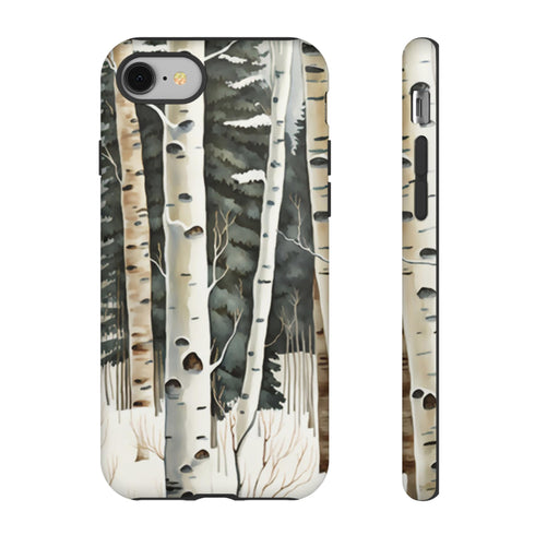 Winter Aspen Trunks - Impact Resistant Phone Case